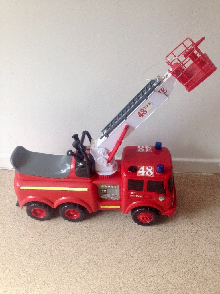 action fire engine ride on